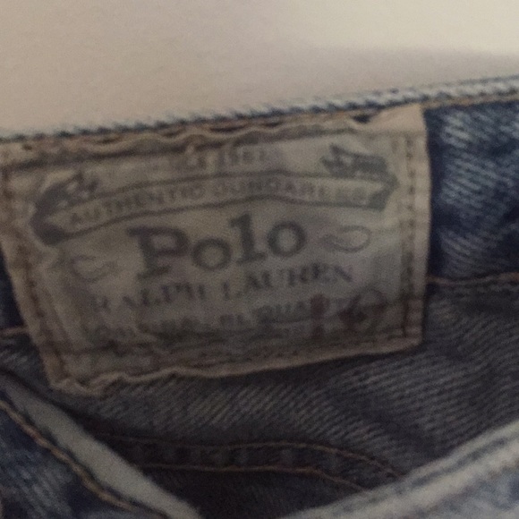 Polo Ralph Lauren distressed vintage style shorts - Picture 4 of 8